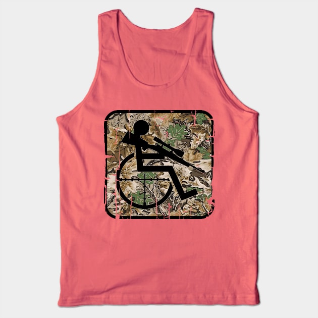 Handi-Capable Hunter Tank Top by Adatude